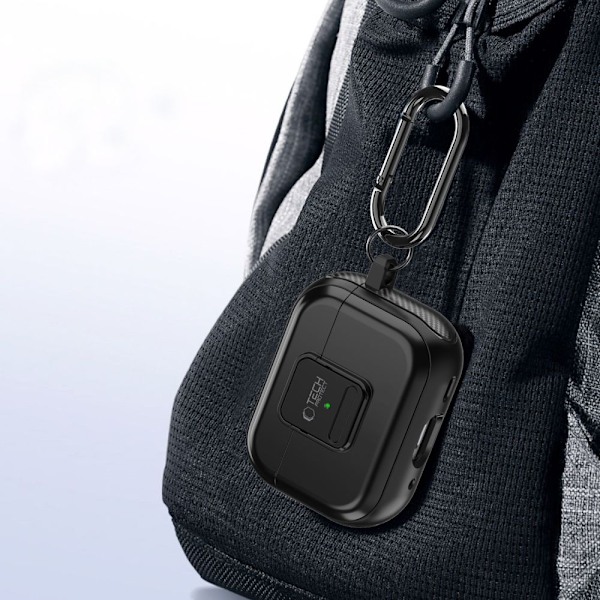 Tech-Protect AirPods Pro 2/1 Skal MagSafe Defender Hook Svart