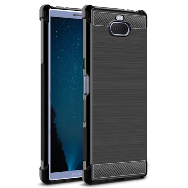 Sony Xperia 10 Plus - IMAK Vega Airbag TPU Skal - Svart Svart