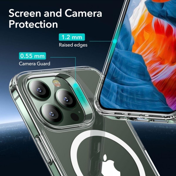 ESR iPhone 13 Pro Max Skal MagSafe Hybrid Transparent