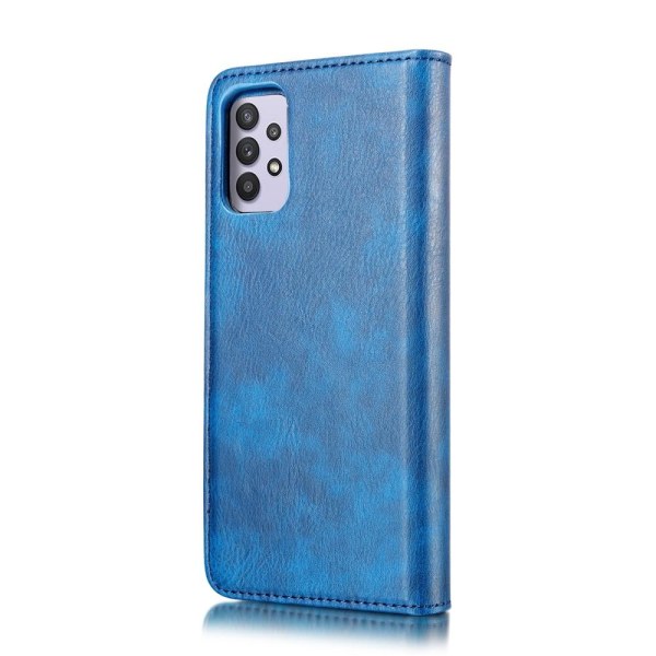 Samsung Galaxy A32 5G - DG.MING 2in1 Magnet Fodral - Blå Blue Blå