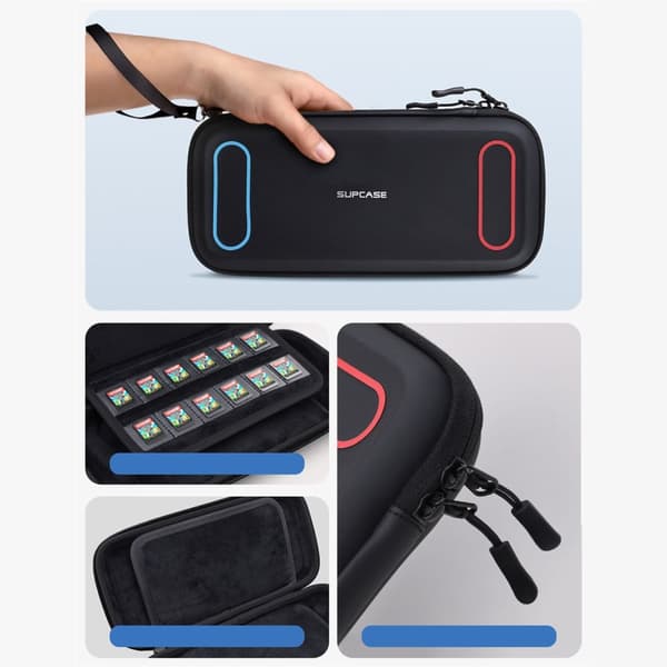 Supcase Nintendo Switch 2 Fodral Carrying Mini Svart