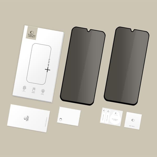 Tech-Protect Galaxy A26/A17/16 2-PACK Skärmskydd GlassSpy+ Privacy