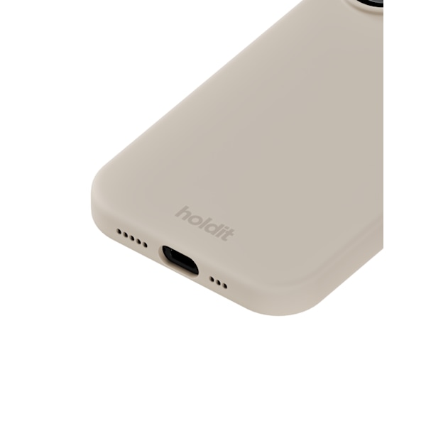 holdit iPhone 17 Mobilskal Silikon Light Beige