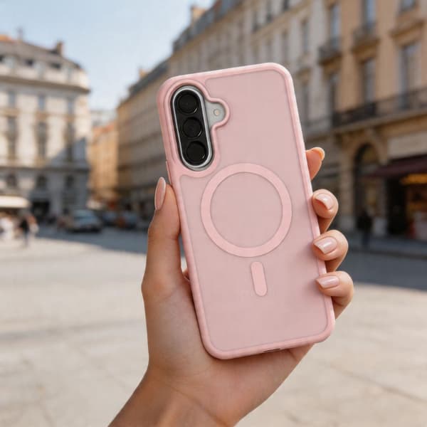 Tech-Protect Galaxy A37/A36/A56 Skal MagSafe MagMat Rosa