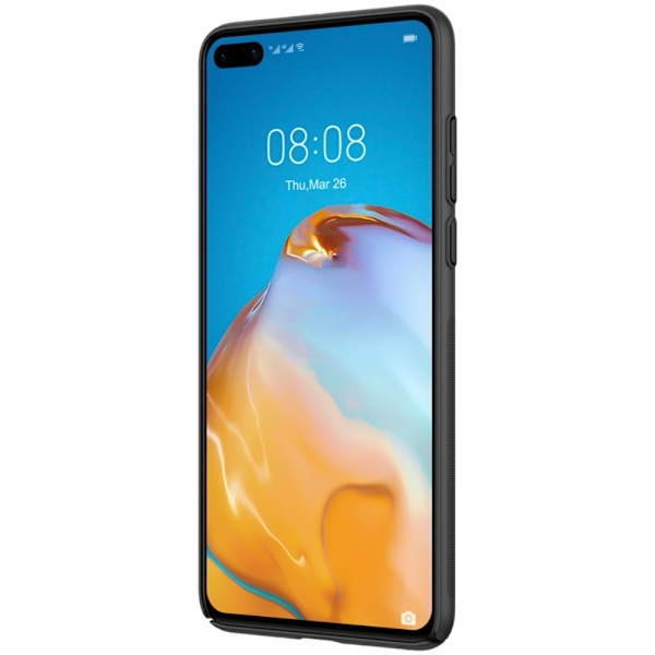 Huawei P40 - NILLKIN CamShield Skal - Svart Black Svart