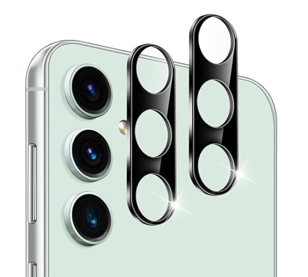 2-Pack Samsung S26 Plus Linsskydd I Härdat Glas - Svart