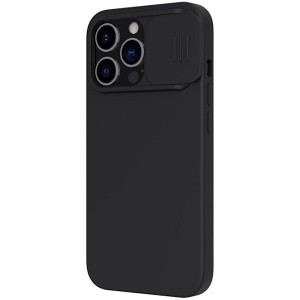 iPhone 13 Pro - NILLKIN CamShield Silky Liquid Skal - Svart