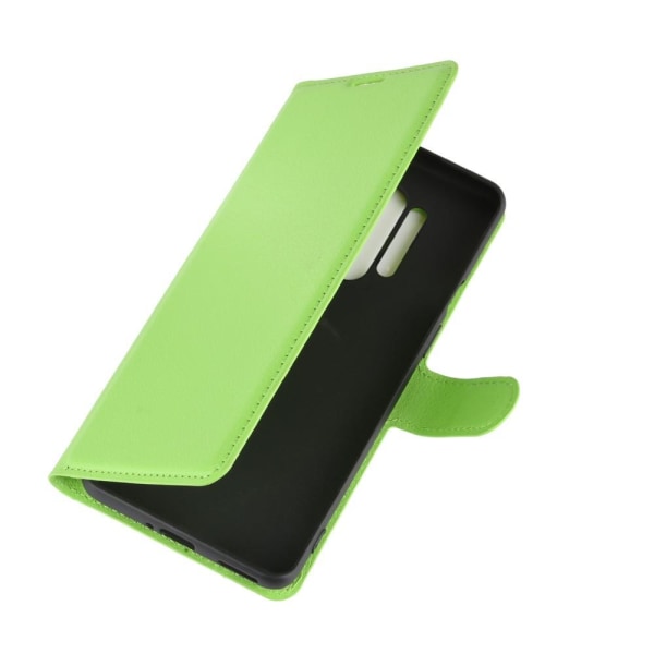 OnePlus 8 Pro - Litchi Plånboksfodral - Grön Grön