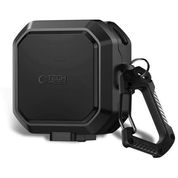 Tech-Protect Galaxy Buds 4 / 4 Pro Skal MagSafe Carbonox Svart