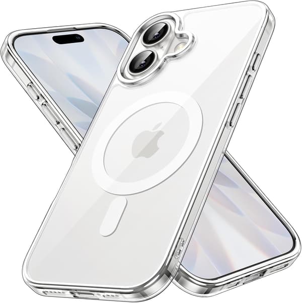 iPhone 17 Transparent MagSafe Skal – Robust & Klar