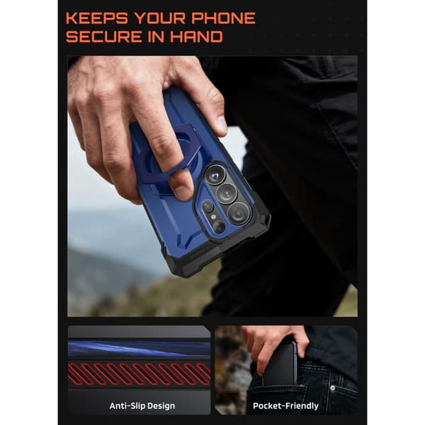 Supcase Galaxy S26 Ultra Skal MagSafe UB Grip Cobalt