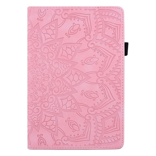 Samsung Galaxy Tab A8 10.5 (2021) Fodral Tryckt Flower Roséguld