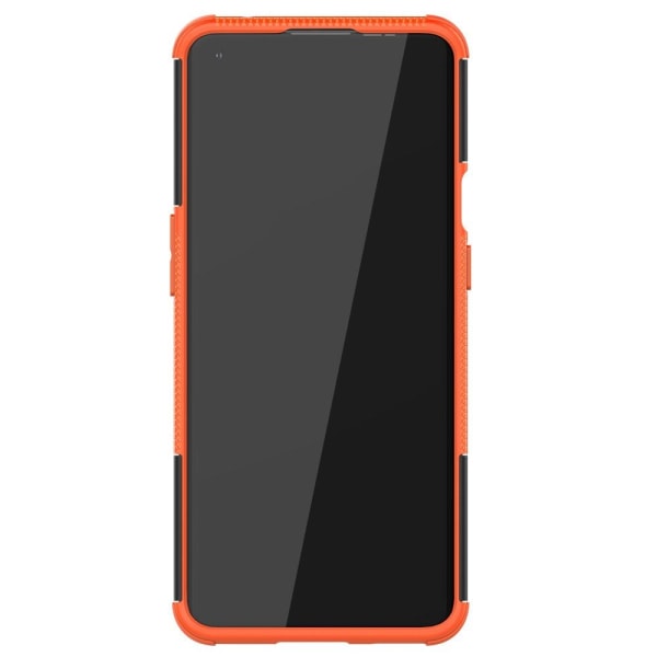 OnePlus 9 Pro - Ultimata Stöttåliga Skalet med Stöd - Orange Orange Orange