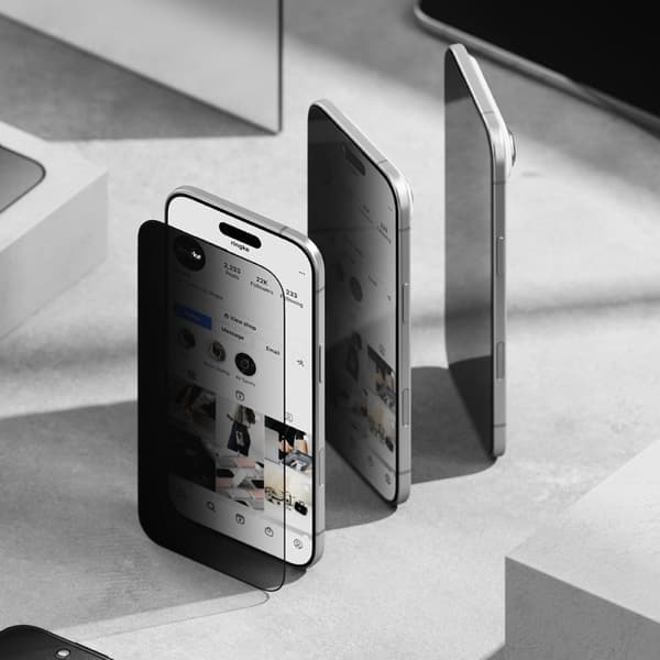 Ringke iPhone Air 2-PACK Easy Slide Skärmskydd Härdat Glas