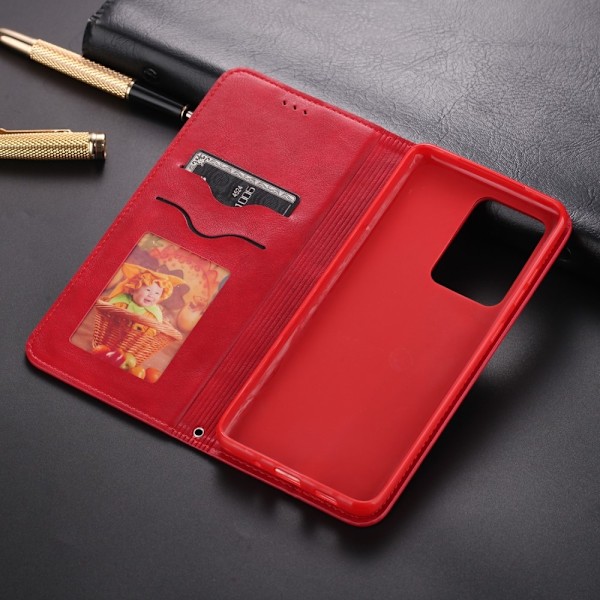 Samsung Galaxy S20 Plus - AZNS Plånboksfodral - Röd Red Röd