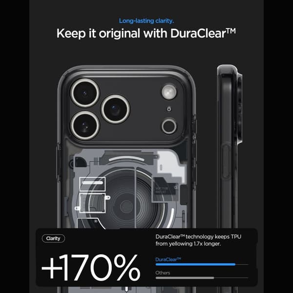 Spigen iPhone 18 Pro Max/17 Pro Max Skal Ultra Hybrid MagSafe Zero One