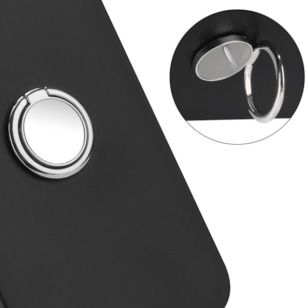 Xiaomi Redmi Note 14 4G Skal Ring Svart / Silver