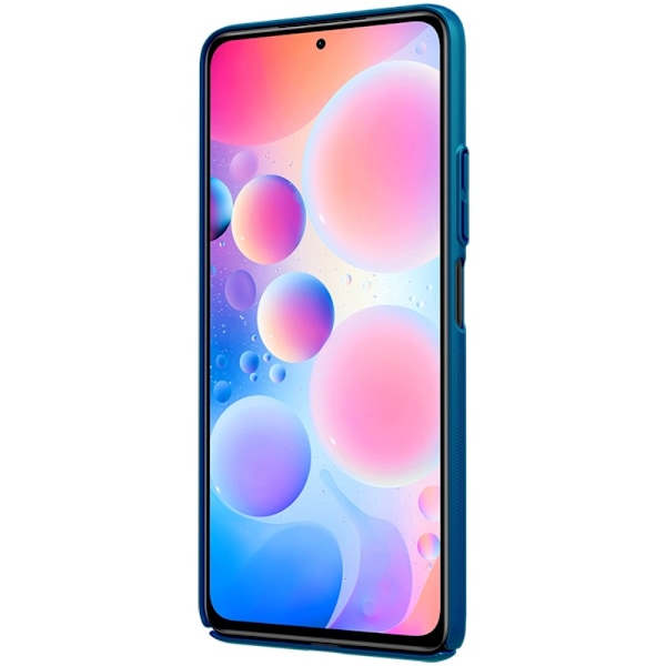 Xiaomi Mi 11i - NILLKIN Shield Frostat Skal - Blå Blå