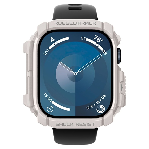 Spigen Apple Watch 10 46 mm Skal Rugged Armor Dune Beige