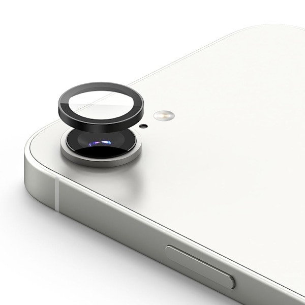 Ringke iPhone 16e 2-PACK Linsskydd Härdat Glas Svart