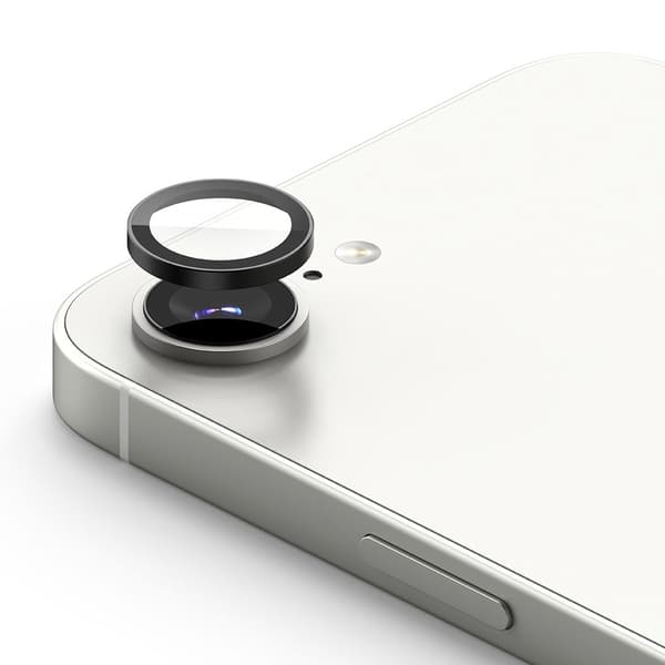 Ringke iPhone 17e / 16e 2-PACK Linsskydd Härdat Glas Svart