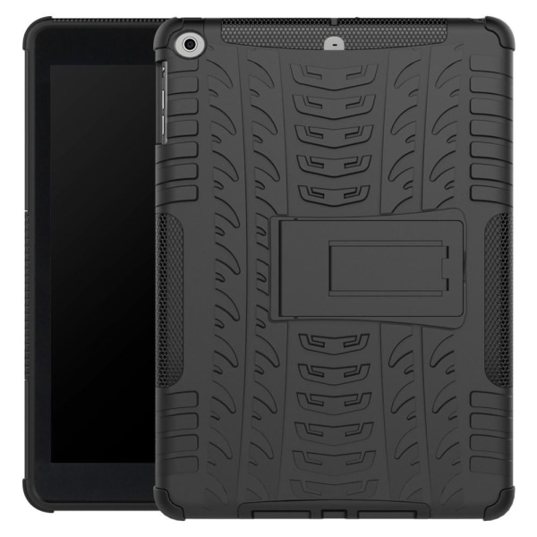 iPad Air / 9.7" (2017) / (2018) - Rugged Kickstand Armor - Svart Black Svart
