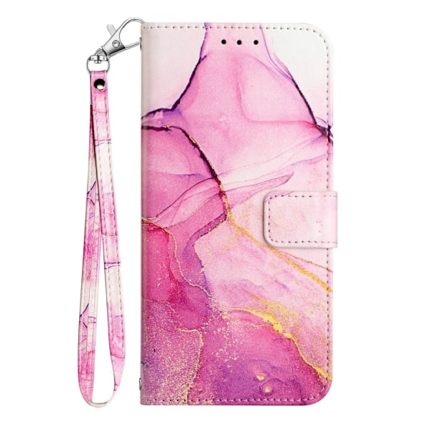 Xiaomi 12T / 12T Pro Fodral Marmor Rosa/Lila/Guld