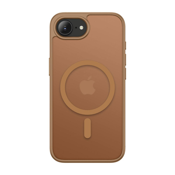 Tech-Protect iPhone 17e / 16e Skal MagSafe BasicMag Matt Brun