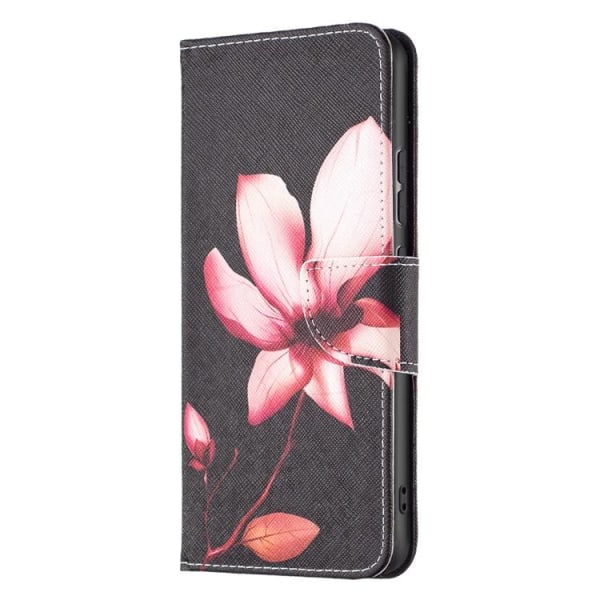 Xiaomi 12 Fodral Med Tryck Rosa Blomma