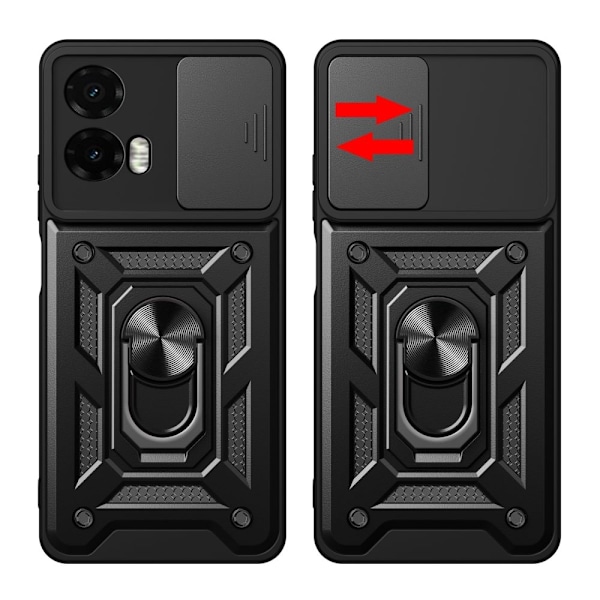 Tech-Protect Motorola Moto G35 5G Skal CamShield Pro Svart
