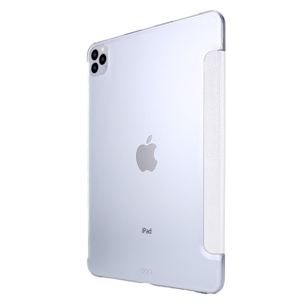 iPad Air 2025-2020 / Pro 11 Fodral Tri-Fold Fodral Vit White Vit