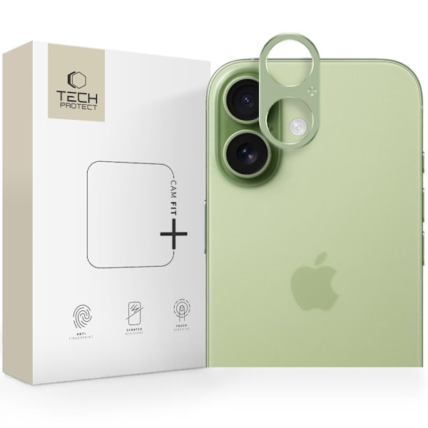 Tech-Protect iPhone 17 Linsskydd CamAlloy Fit+ Sage