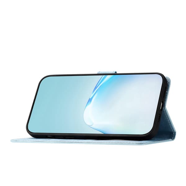 OnePlus Nord CE5 Fodral Läder Ljus Blå