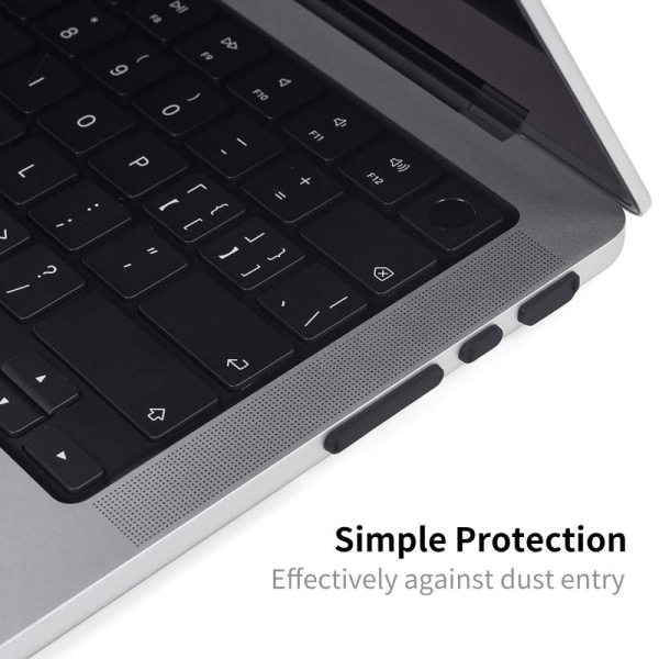 HAT PRINCE Dammplugg Silikon Set MacBook Air 13"/Pro 14"/Pro 16"