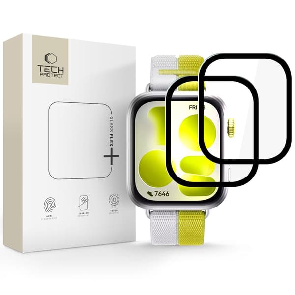 Tech-Protect Huawei Watch Fit 5 2-PACK Skärmskydd GlassFlex+