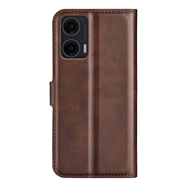 Motorola Moto G35 5G Fodral Läder Brun