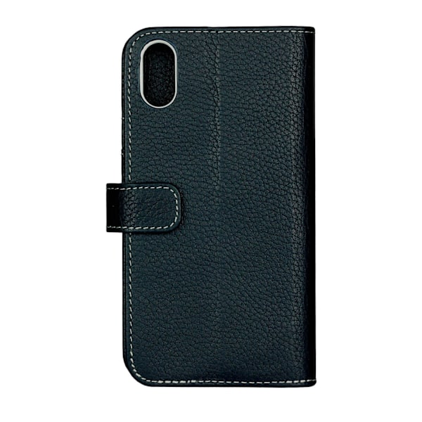 ONSALA iPhone X/Xs Fodral Äkta Läder Marinblå