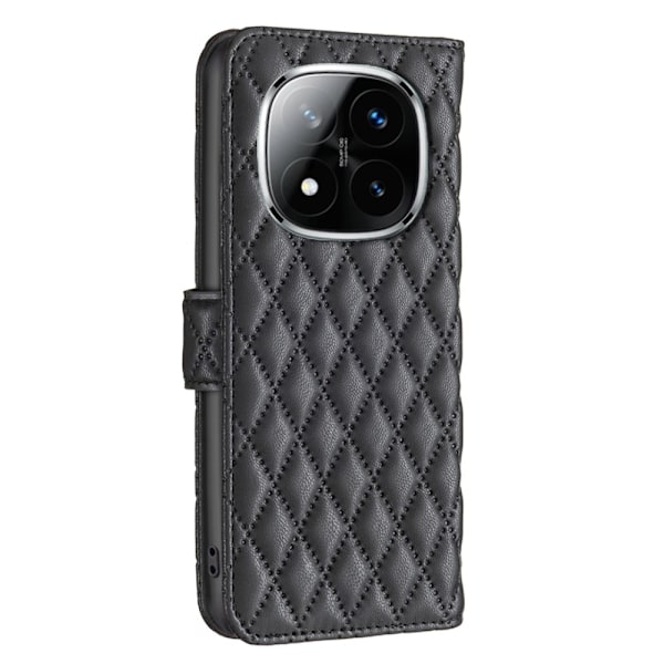 Xiaomi Redmi Note 14 Pro/Pro Plus 5G Fodral Diamond Läder