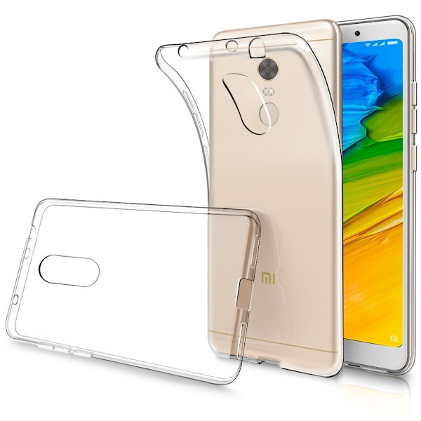 Xiaomi Redmi 5 Plus - Transparent TPU Skal