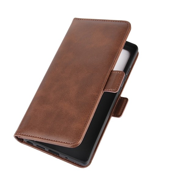 Samsung Galaxy Note 20 - Plånboksfodral - Brun Brown Brun