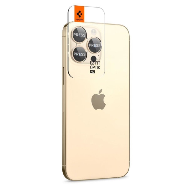 Spigen iPhone 14 Pro / 14 Pro Max 2-PACK Optik.tR "Ez Fit" Linss