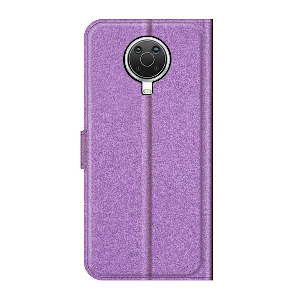 Nokia G10 / G20 Fodral Litchi Läder Lila