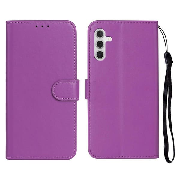 Samsung Galaxy S25 FE Fodral Läder Lila