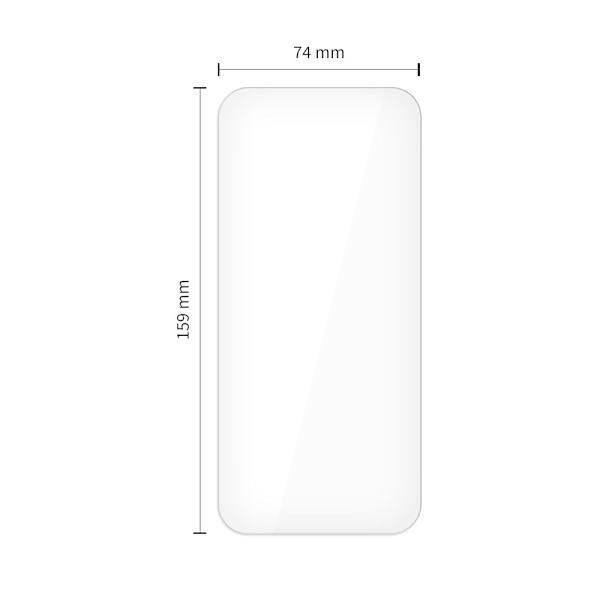 Tech-Protect iPhone 17 Pro Max/16 Pro Max 3-PACK Skärmskydd/Linsskydd