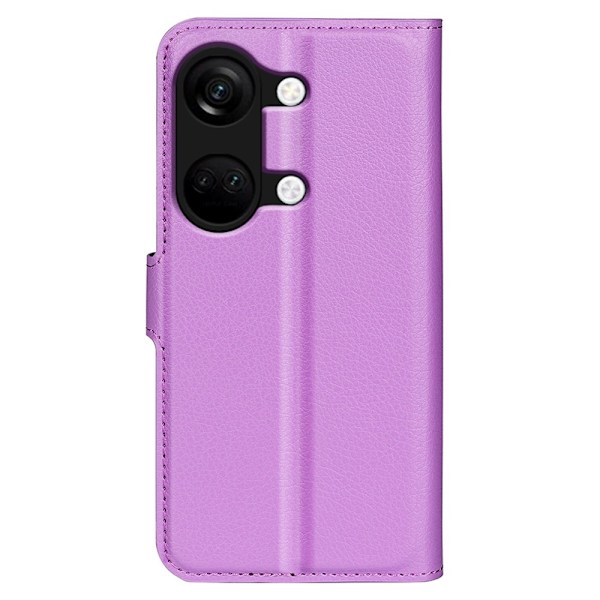 OnePlus Nord 3 5G Fodral Litchi Textur Lila