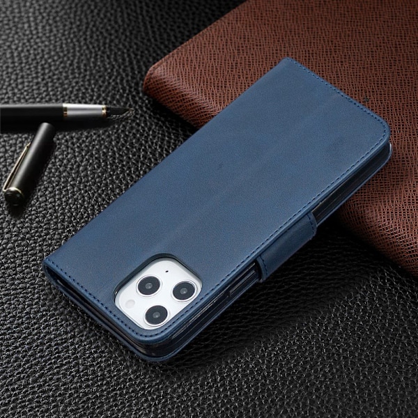 iPhone 12 Pro Max - Plånboksfodral - Blå Blue Blå