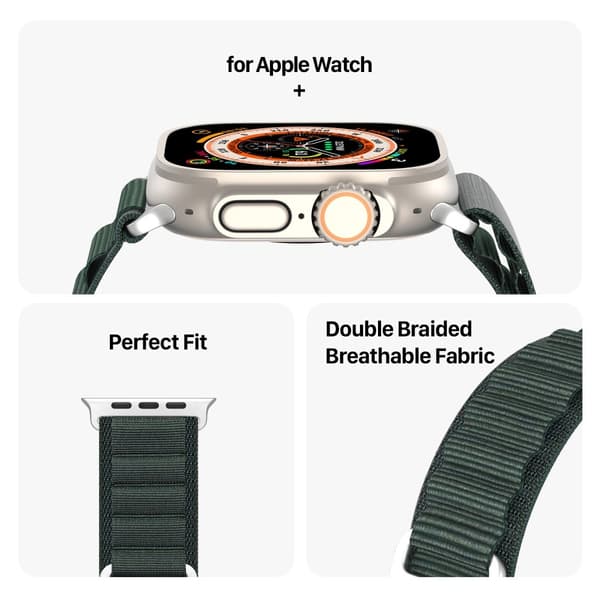 DUX DUCIS Apple Watch 38/40/41/42 mm mm Armband Polyester Pro