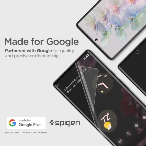 Spigen Google Pixel 7 Pro 2-PACK Neo Flex HD Skärmskydd