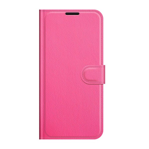 Sony Xperia 5 III Fodral Litchi Läder Rosa