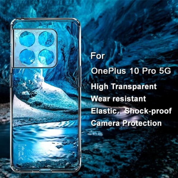 IMAK OnePlus 10 Pro 5G Skal Transparent TPU